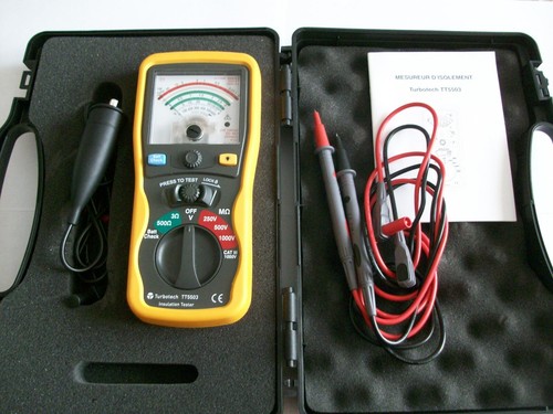 Mesureur isolement megohmmetre - mesureur,