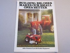 OEM Allis Chalmers Lawn & Garden Equipment Tractors Brochure Manual More Listed