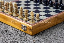 Jeu d'échecs en pierre de