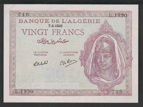 Algerie francs du - :,