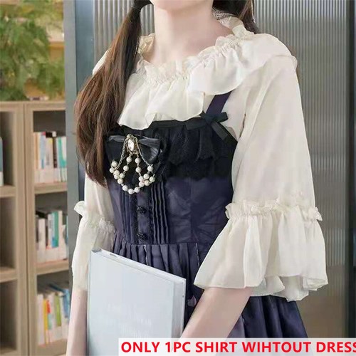 Chemisier court chiffon - chemisier, en