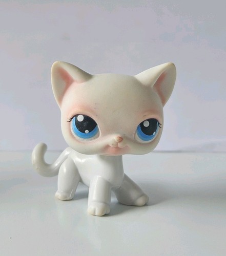 Littlest pet shop lps white - pet,