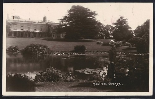 Moulton grange carte postale - moulton,, grange,