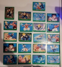 Lot de 21 cartes Dragon Ball Z Série Part 5 DBZ Panini