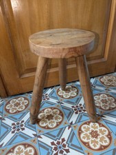 Ancien tabouret trépied de