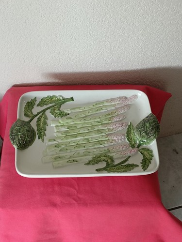 Plat asperge barbotine - plat,