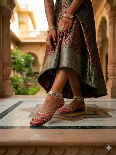 Chaussures plates indiennes