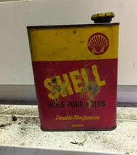 # bidon SHELL mécanicien avec