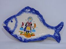 RAVIER FORME POISSON FAIENCE