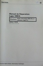 Manuel réparation Volkswagen LUPO 1999 Boîte mécanique 085 DS à 5 vitesses ,3L