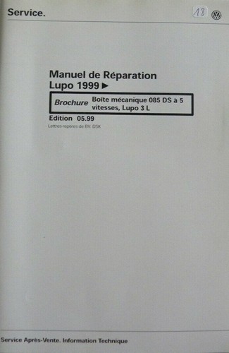 Manuel réparation volkswagen - réparation,