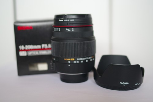 Sigma 200 os hsm - sigma,