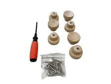 Boutons en bois pour meubles
