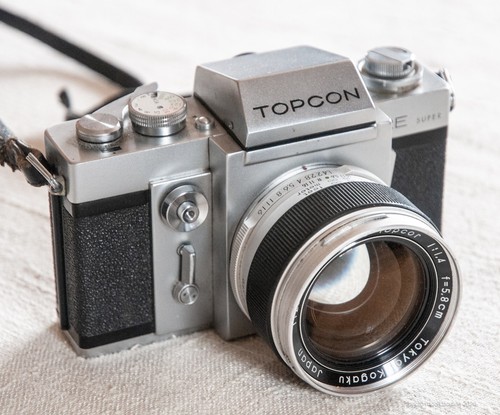 Topcon resuper avec 58 - 1,4/58, mm