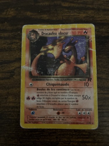 Carte pokémon dracaufeu - pokémon,