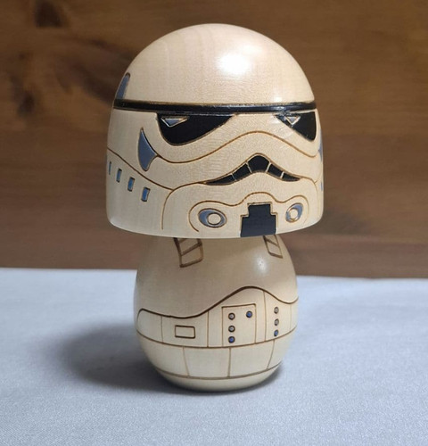 Poupée bois star wars - poupée,