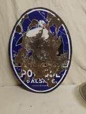 Grande ancienne plaque - grande,