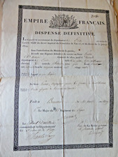 empire 1809  document