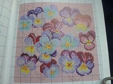 DMC LIVRE FLEURS FLOWERS MANGO PRATIQUE BOOK CROSS STITCH PATERNS