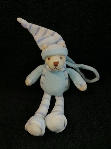 Doudou ours bleu - doudou,