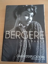 BERGERE DE FRANCE/LIVRE 310 PAGES CAHIER D'explications tricot 2015 / 2016