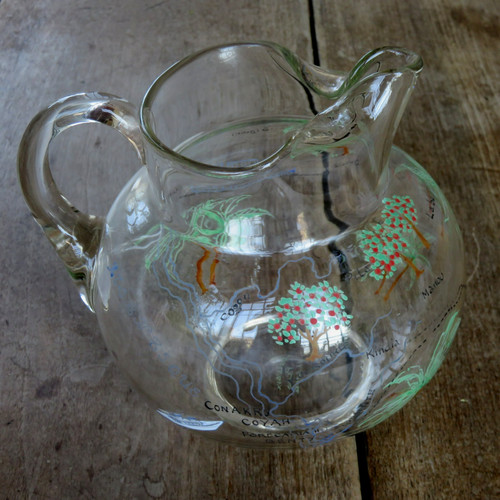 Rare pichet verre signe - pichet,