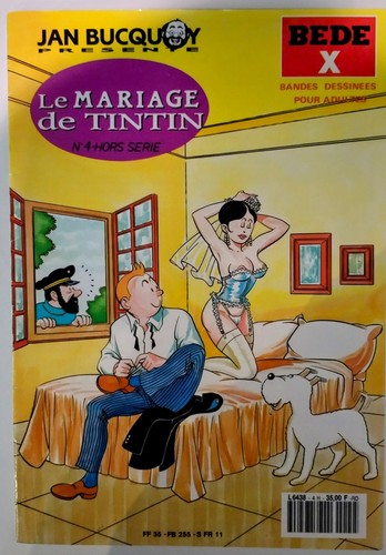 Pastiche tintin bdx le - tintin,