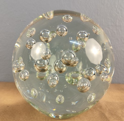 Grande boule cristal massif - boule, de