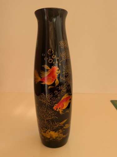 Vase ancien vietnam bois - vase,
