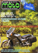 MONDE de la MOTO 138 KAWASAKI GTR 1000 GUZZI V75 HONDA CBX 400 DUCATI 1000 MHR