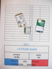 Toutes les cartes WIFI pour DELL LATITUDE E6400