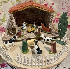 Crèche de noël Moulin à