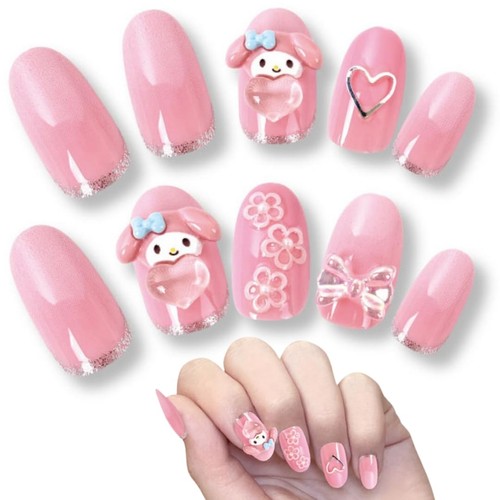 Sanrio melody press on - press,