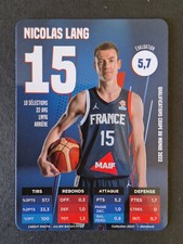 Nicolas Lang #15 Carte Slam