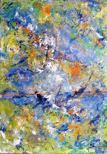 Peinture abstraite tableau art - abstraite,