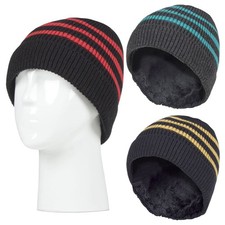 Heat Holders - Bonnet Garcon Hiver Pompon | Chaud Tricot Chapeau Enfants