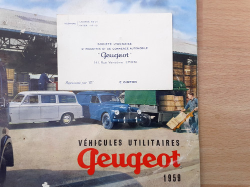 Peugeot 1959 d4a 403 u5 - d4a,,
