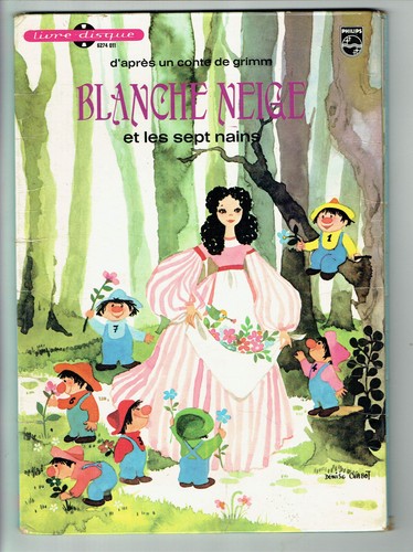 Blanche neige nains - blanche, disque