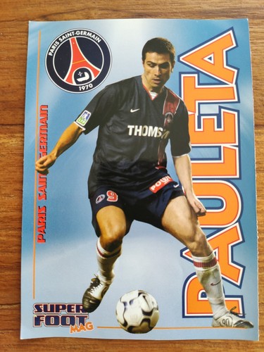 Pauleta psg card superfootmag - psg,
