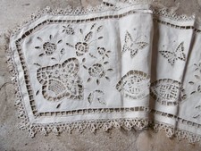 Grand napperon lin écru