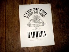 l'arc-en-ciel polka-mazurka pour le piano 1865 Rabdern