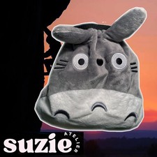 Sac à magnésie escalade - Sac à pof Fait main en velours - Totoro réf.4