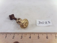 petit Bouton poignée de tiroir ancien en laiton style Louis XVI Ø 15 mm  (DG23)