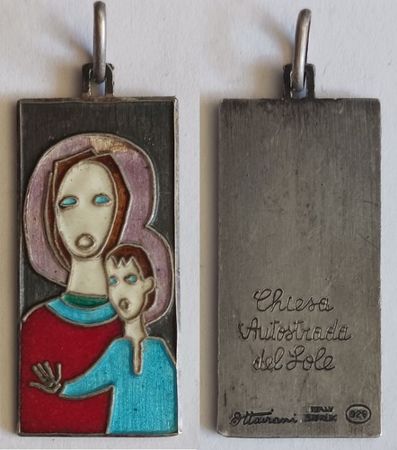 Médaille religieuse italienne - médaille,