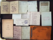 Documents Aéronavale Flottille 12 F Avion HELLCAT + Technique Entretien Marine