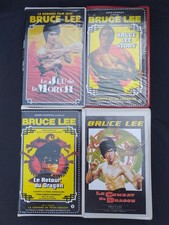 Lot de 4 VHS Bruce Lee Le Retour du Dragon etc..