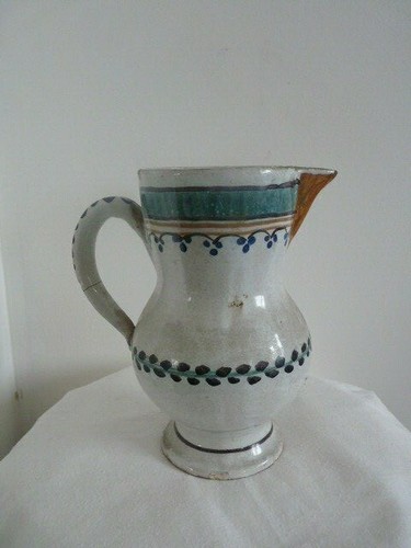 Pichet faience xviiie - pichet,