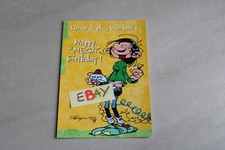 carte postale GASTON LAGAFFE  bon anniversaire (bd cp )