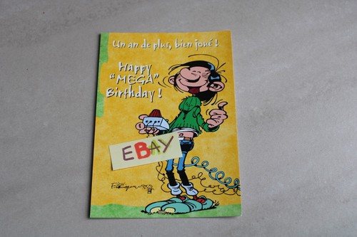 Carte postale gaston - postale, lagaffe