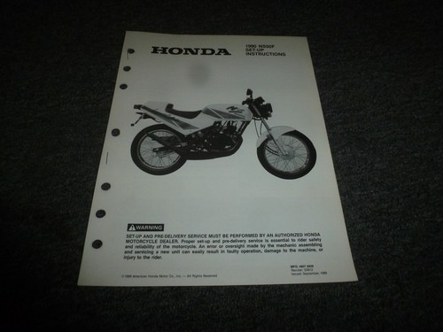 1990 honda model ns50f - 1990,